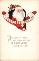 A MERRY CHRISTMAS Postcard