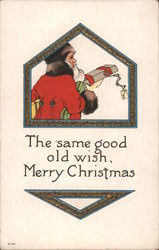 The same good old wish, Merry Christmas Postcard