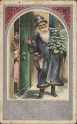 A Merry Christmas Santa Claus Postcard Postcard Postcard