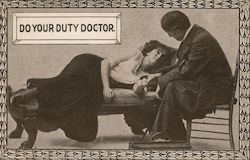 Do your duty doctor Postcard