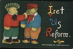 Let Us Reform Bears Postcard Postcard Postcard