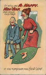 A Happy New Year? Postcard