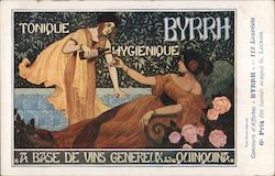 Tonique Byrrh Art Nouveau G. Laurain Postcard Postcard Postcard