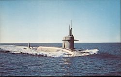 U.S.S. Thomas A. Edison SSBN610 Ships Postcard Postcard Postcard