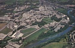 Aerial View of Campus - The University of Western Ontario London, ON Canada Postcard Postcard Postcard