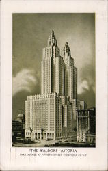 The Waldorf-Astoria Postcard