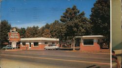 Southern Motel and Restaurant Postcard