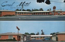 Coral Motel Postcard