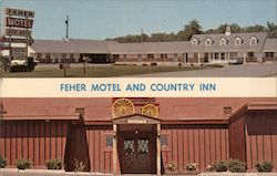 Feher Motel and Country Inn Postcard