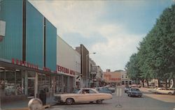 West Side Square Postcard