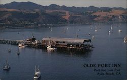 Olde Port Inn - Port San Luis Pier Postcard