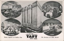 The Famous Taft Hotel New York City, NY Postcard Postcard Postcard