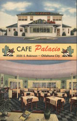 Cafe Palacio Oklahoma City, OK Postcard Postcard Postcard