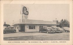 New Lynwood Cafe - 796 Highway 99 North Eugene, OR Postcard Postcard Postcard