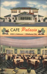 Cafe Palacio Oklahoma City, OK Postcard Postcard Postcard