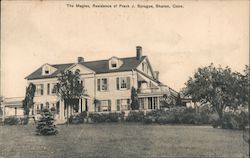 The Maples, Residence of Frank J. Sprague Postcard