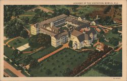 Academy of the Visitation Mobile, AL Postcard Postcard Postcard