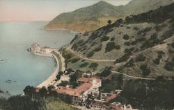 Catalina Island view Postcard