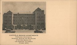 Coffield Manor Apartments Los Angeles, CA Postcard Postcard Postcard