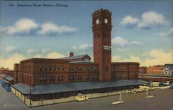 Dearborn Street Station Postcard