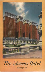 The Stevens Hotel Chicago, IL Postcard Postcard Postcard