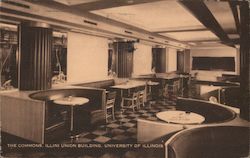 The Commons, Illini Union Building, University of Illinois Urbana, IL Postcard Postcard Postcard