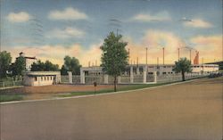 Will Rogers Stadium at Broadmoor Postcard