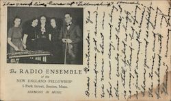 The Radio Ensemble of the New England Fellowship Postcard