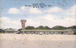 Valley Motel Postcard