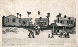 Dunes Cottage Court Postcard