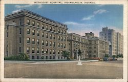 Methodist Hospital Postcard