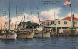 Beach Haven Yacht Club Postcard