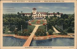 THe Riviera - On the Halifax Daytona Beach, FL Postcard Postcard Postcard