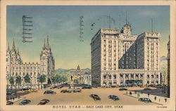 The Hotel Utah Postcard