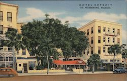 Hotel Detroit St. Petersburg, Florida Postcard Postcard Postcard