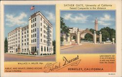 The Hotel Durant Postcard