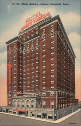 Hotel Andrew Johnson Postcard