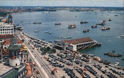 Collyer Quay and Clifford Pier Singapore Southeast Asia Postcard Postcard Postcard