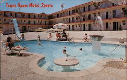 Towne House Motel Postcard