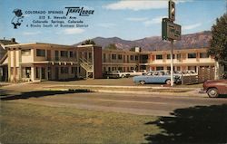 Colorado Springs Travelodge Postcard