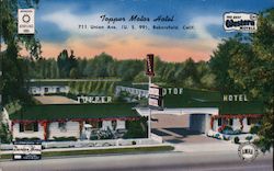 Topper Motor Hotel Postcard