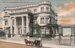 One of San Francisco's Many Beautiful Residences Postcard