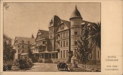 Hotel Vendome Postcard