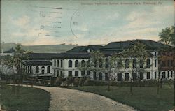 Carnegie Technical School, Schenley Park Pittsburgh, PA Postcard Postcard Postcard