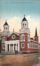 Catholic Church Healdsburg, CA Postcard Postcard Postcard