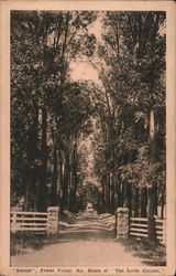 "Locust", Home of "The Little Colonel" Pewee Valley, KY Postcard Postcard Postcard