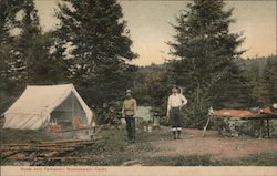 Rose and Twitchell, Moinichwalk Camp Postcard