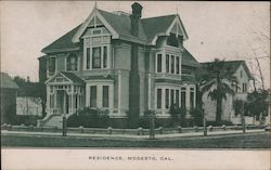 Residence Modesto, CA Postcard Postcard Postcard