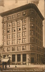 Garden City Bank Building Postcard