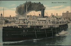 Steamer "Eastern States" Postcard